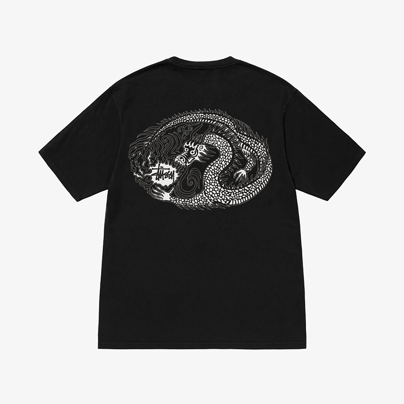 STUSSY 龍年限定祥龍圖騰短袖T恤