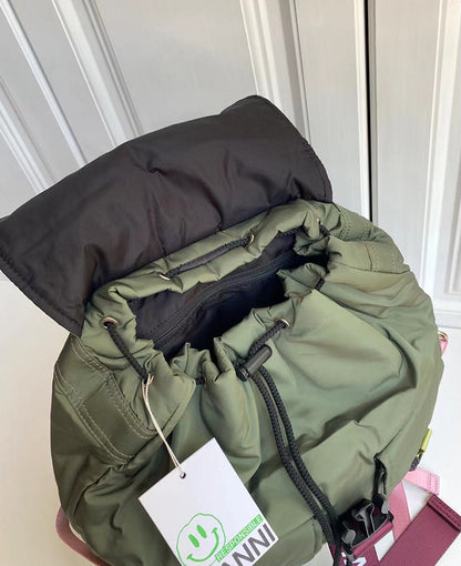 GANNI Tech Multi-Pocket Recycled Backpack 多功能後背包