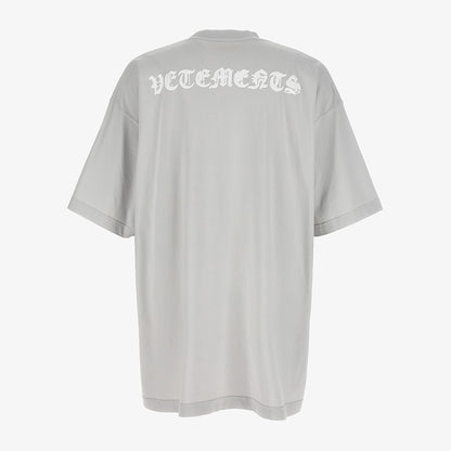 VETEMENTS 反轉無政府印花短袖T恤