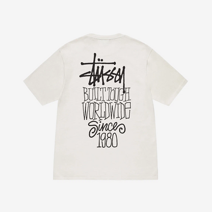 STUSSY 假日系列印花短袖T恤