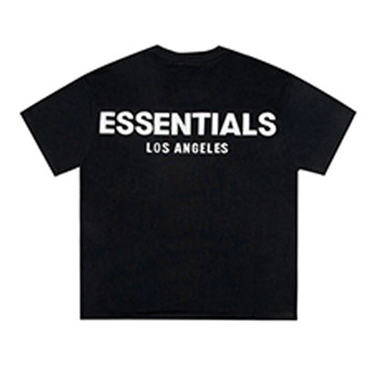 FEAR OF GOD ESSENTIALS 洛杉磯限定反光LOGO短袖T恤