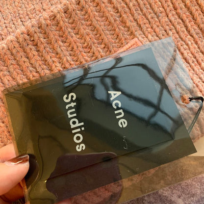 ACNE STUDIOS 刺繡徽標針織毛帽 - VANASH