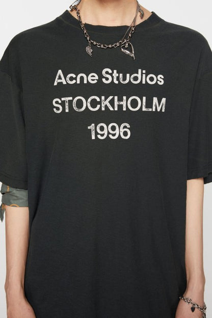 Acne Studios 復古破損做舊短袖T恤 - VANASH