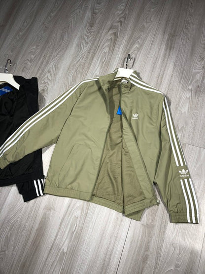 ADIDAS ORIGINALS 三葉草拉鍊立領外套 H41390 - VANASH