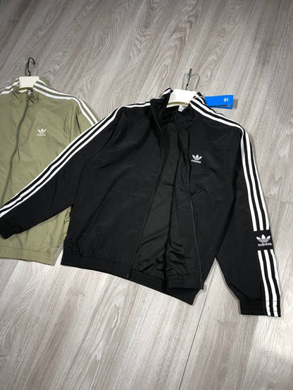 ADIDAS ORIGINALS 三葉草拉鍊立領外套 H41390 - VANASH