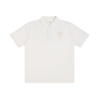 AMI PARIS 大愛心刺繡POLO衫 - VANASH