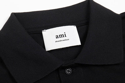 AMI PARIS 大愛心刺繡POLO衫 - VANASH