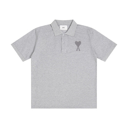 AMI PARIS 大愛心刺繡POLO衫 - VANASH