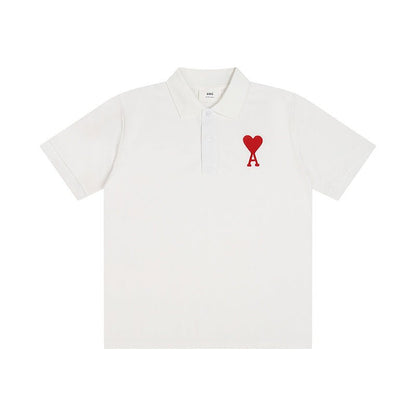 AMI PARIS 大愛心刺繡POLO衫 - VANASH