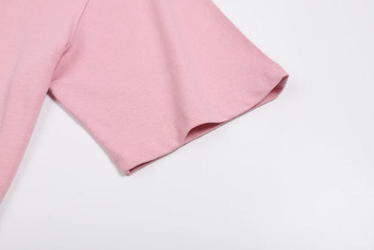 AMI PARIS 同色愛心刺繡短袖T恤 - VANASH