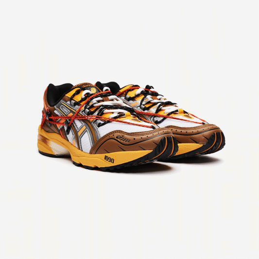 ASICS x ANDERSSON BELL GEL-1090 聯名運動鞋-白橘 - VANASH
