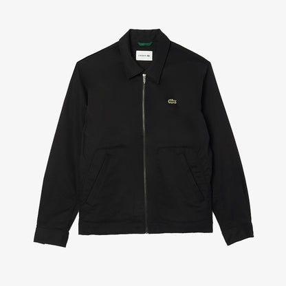 Lacoste 鱷魚短款防潑水翻領夾克