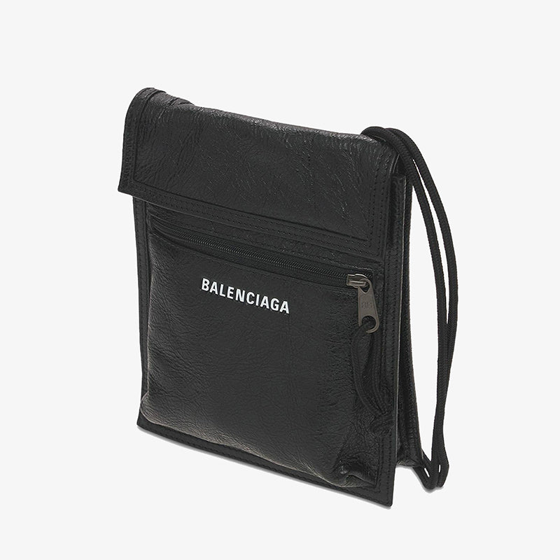 BALENCIAGA SMALL EXPLORER 巴黎世家皮革斜跨包 - VANASH