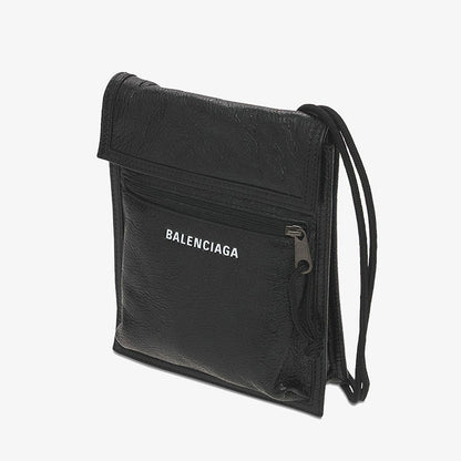 BALENCIAGA SMALL EXPLORER 巴黎世家皮革斜跨包 - VANASH