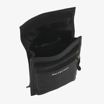 BALENCIAGA SMALL EXPLORER 巴黎世家皮革斜跨包 - VANASH