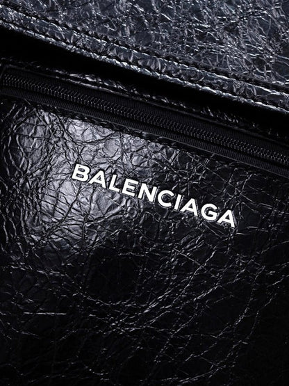 BALENCIAGA SMALL EXPLORER 巴黎世家皮革斜跨包 - VANASH
