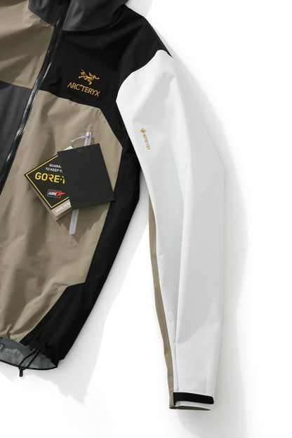 BEAMSx ARC'TERYX 始祖鳥聯名款 撞色連帽硬殼衝鋒衣 - VANASH