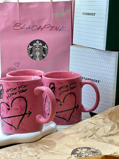 BLACKPINK x STARBUCKS 星巴克聯名粉紅馬克杯 - VANASH