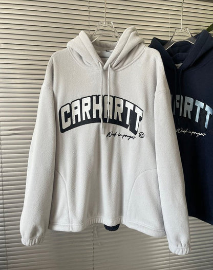 Carhartt WIP 卡哈特 重磅刺繡搖粒絨連帽上衣 - VANASH