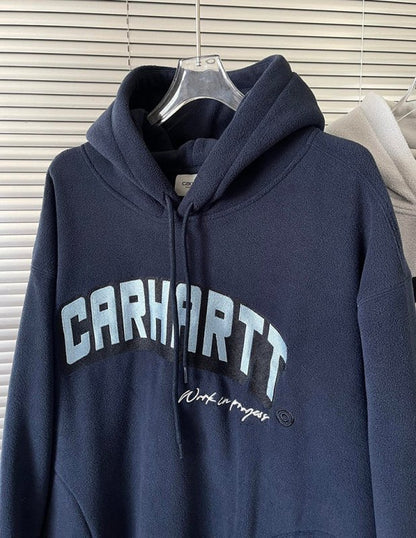 Carhartt WIP 卡哈特 重磅刺繡搖粒絨連帽上衣 - VANASH