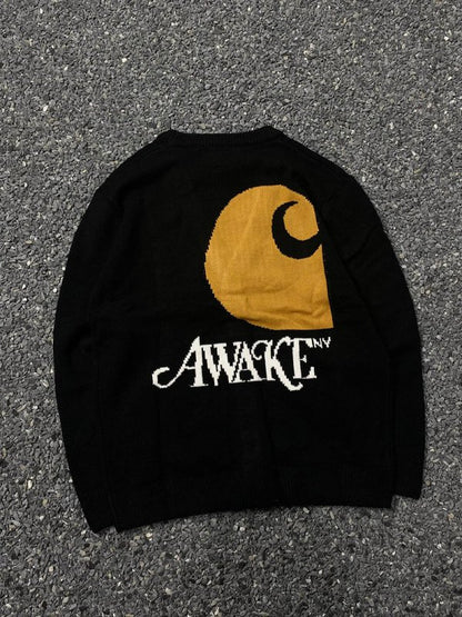 Carhartt WIP x Awake NY 卡哈特聯名開襟針織外套 - VANASH