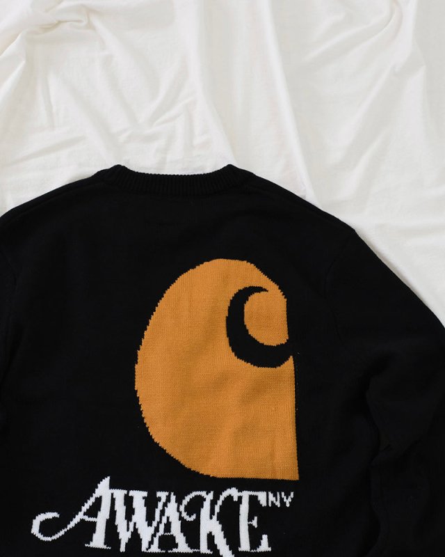 Carhartt WIP x Awake NY 卡哈特聯名開襟針織外套 - VANASH