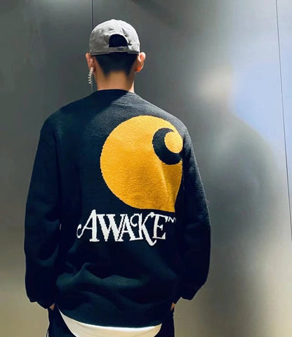 Carhartt WIP x Awake NY 卡哈特聯名開襟針織外套 - VANASH