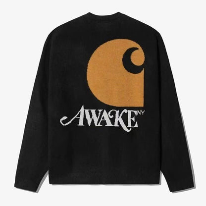 Carhartt WIP x Awake NY 卡哈特聯名開襟針織外套 - VANASH