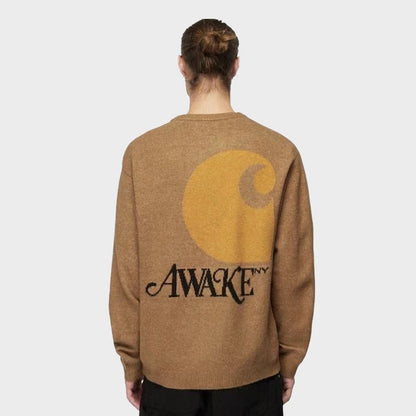 Carhartt WIP x Awake NY 卡哈特聯名開襟針織外套 - VANASH