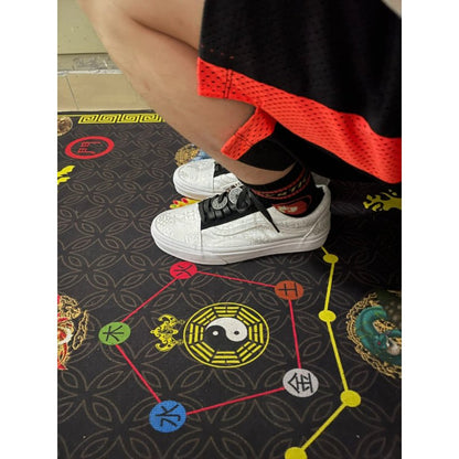 - 全新特價 - Clot x Fragment Design x Vans 陳冠希藤原浩三方聯名 20週年 絲綢 - VANASH