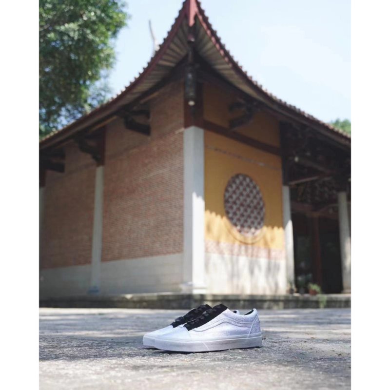 - 全新特價 - Clot x Fragment Design x Vans 陳冠希藤原浩三方聯名 20週年 絲綢 - VANASH