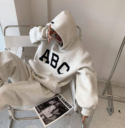 FEAR OF GOD 植絨字母刷毛連帽上衣 - VANASH