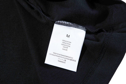 FEAR OF GOD Essentials 2023 黑色系列 黑色微高領字母短袖上衣 - VANASH