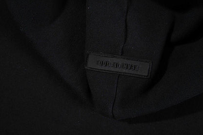 FEAR OF GOD ESSENTIALS CORE 23 HOODIE 全黑黑魂LOGO連帽衛衣 - VANASH