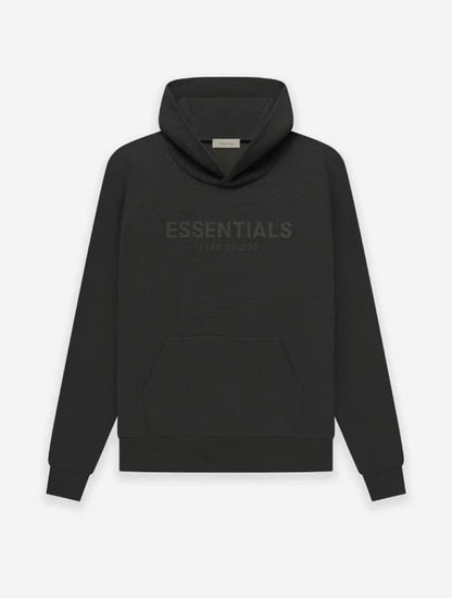 FEAR OF GOD ESSENTIALS HOODIE SYCAMORE 立體矽膠印花華夫格連帽衛衣 - VANASH