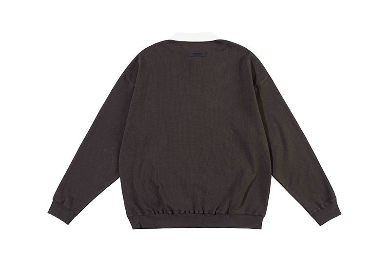 FEAR OF GOD ESSENTIALS 立體矽膠LOGO 寬版POLO衫 - VANASH