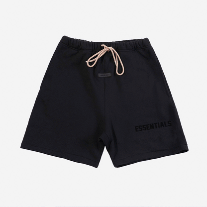 FEAR OF GOD ESSENTIALS SWEAT SHORT 植絨LOGO抽繩短褲 - VANASH
