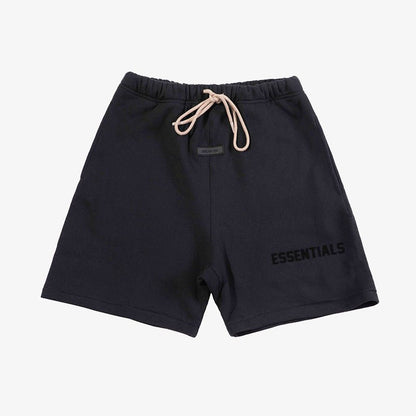 FEAR OF GOD ESSENTIALS SWEAT SHORT 植絨LOGO抽繩短褲 - VANASH