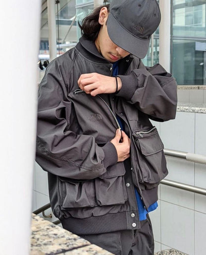 THE NORTH FACE 北臉紫標防水口袋外套