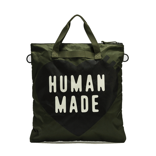 HUMAN MADE 尼龍愛心斜跨包 - VANASH