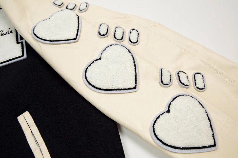HUMAN MADE 重磅刺繡 復古棒球外套 - VANASH