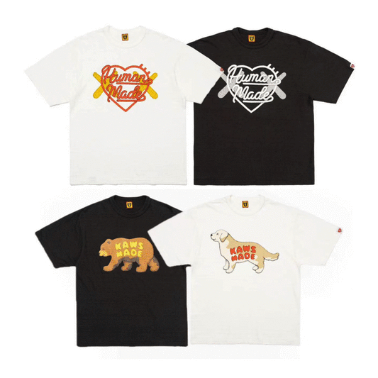 HUMAN MADE x KAWS 聯名短袖上衣 - VANASH