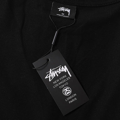 STUSSY 皇冠印花短袖T恤