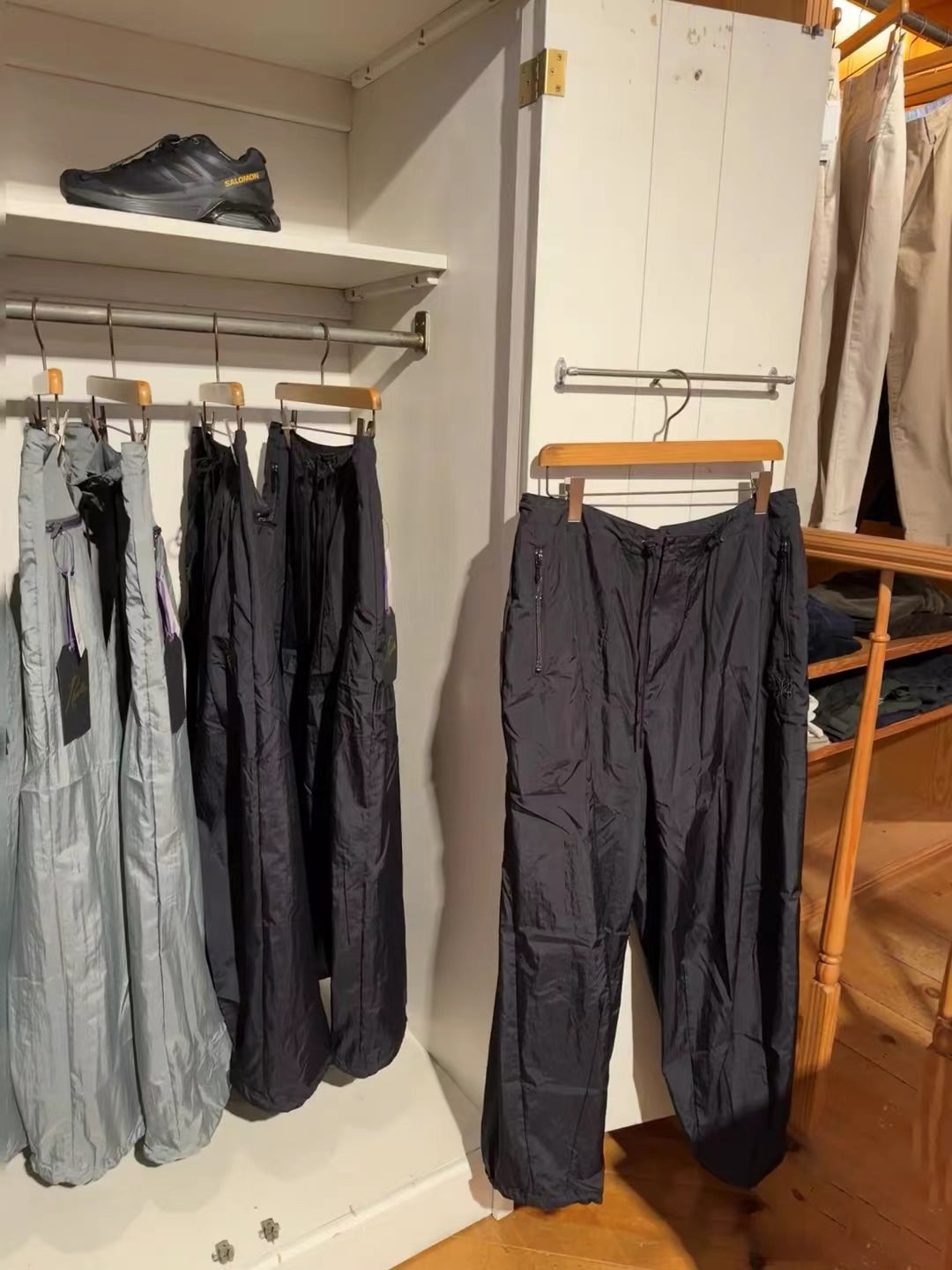 NEEDLES x BEAMS H.D PANT NYLON 聯名尼龍長褲