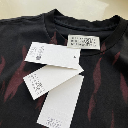 Supreme x MM6 Maison Margiela 火焰骷髏短袖T恤