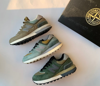 - 全新特價 - New Balance 574 x Stone Island 石頭島聯名 U574LGST (42.5)