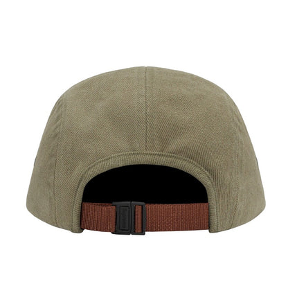 Supreme Suede Visor Camp Cap 拼色麂皮遮陽帽