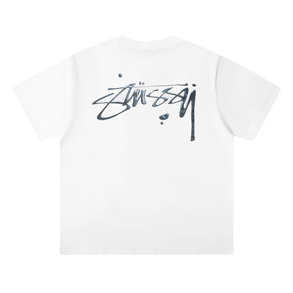STUSSY 水銀印花短袖T恤