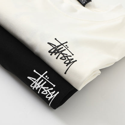 STUSSY 假日系列印花短袖T恤