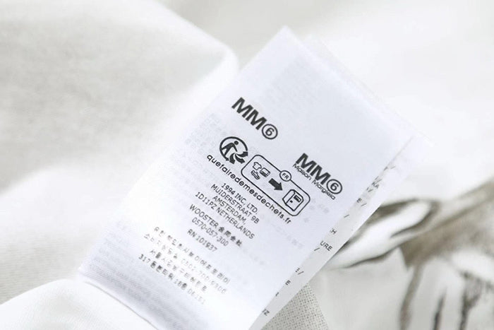 - 全新特價 - Supreme x MM6 Box Logo Tee 白色印花短袖 (L碼)